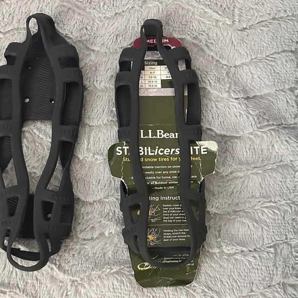 L.L. Bean Black Ice Traction Cleats
Adults' Stabilicers Walk Traction - Picture 5 of 5